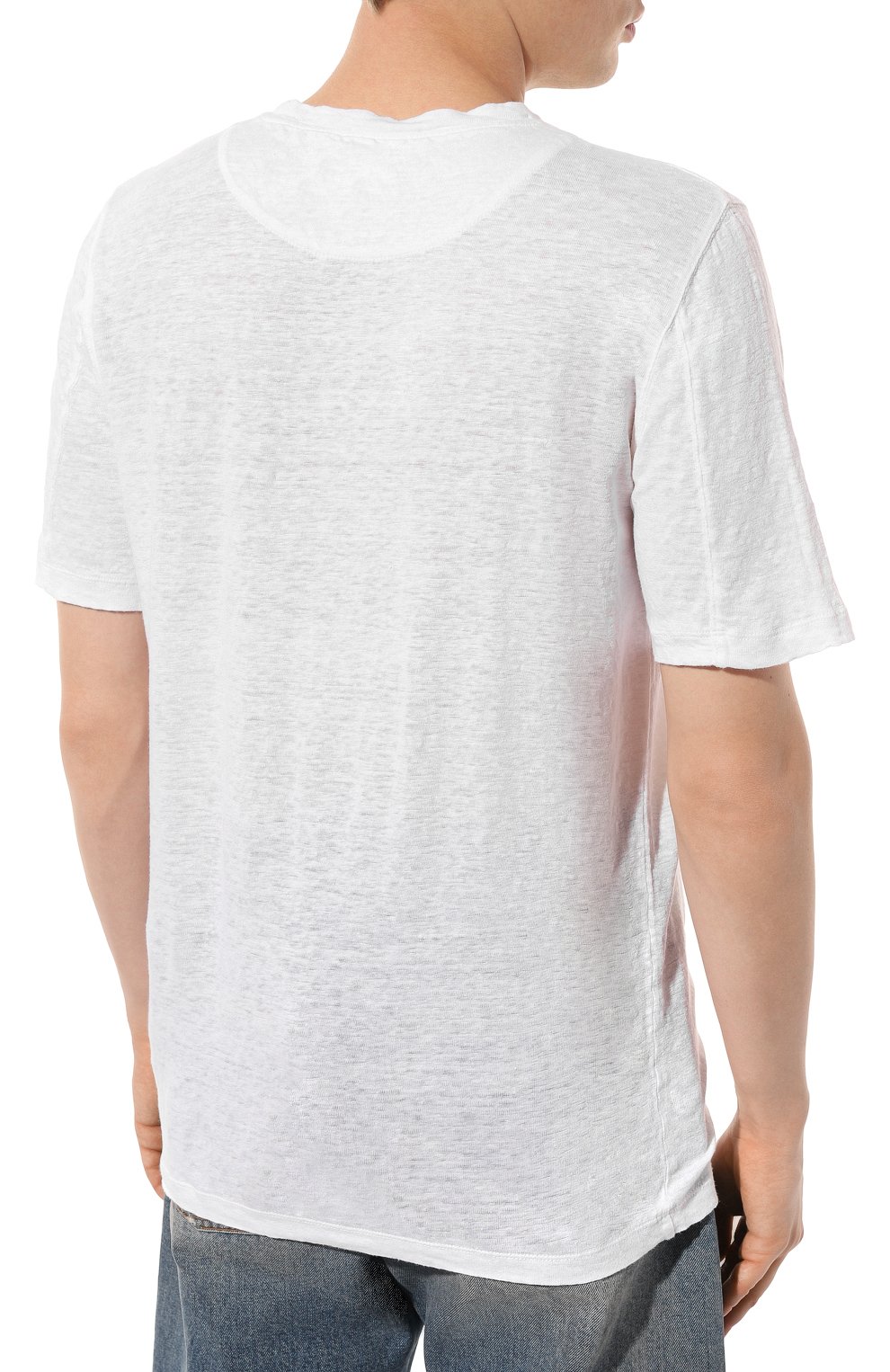 Льняная футболка 120% LINO, арт. 31ALIM7186/000E908/S00, фото 4