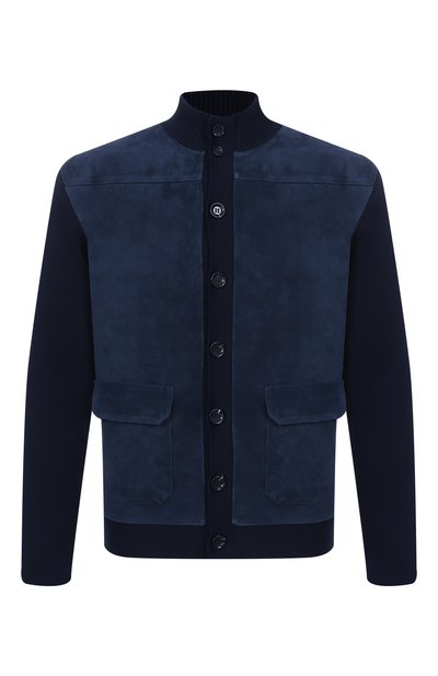 Мужской комбинированный кардиган DANIELE FIESOLI, арт. DF2155