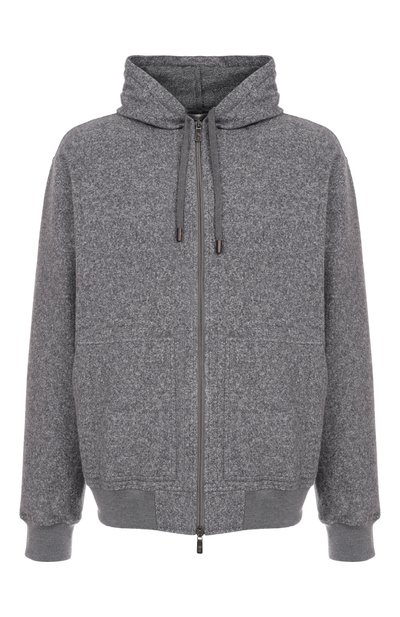 Мужской кардиган из хлопка и шерсти CAPOBIANCO, арт. 19M409.FS00./58