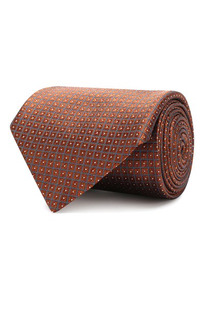 Мужской шелковый галстук BRIONI, арт. 062H00/P8439