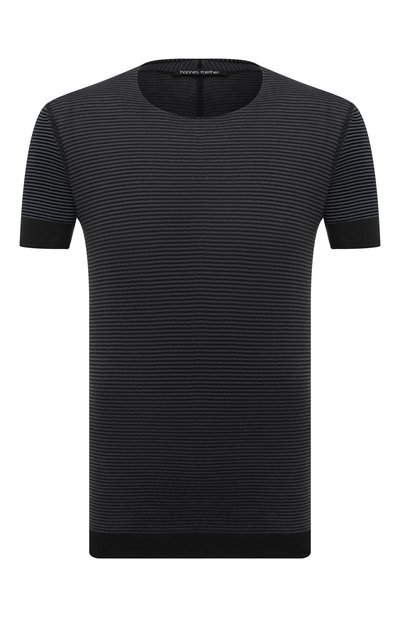 Мужской джемпер из хлопка и кашемира HANNES ROETHER, арт. FI15NCA.101