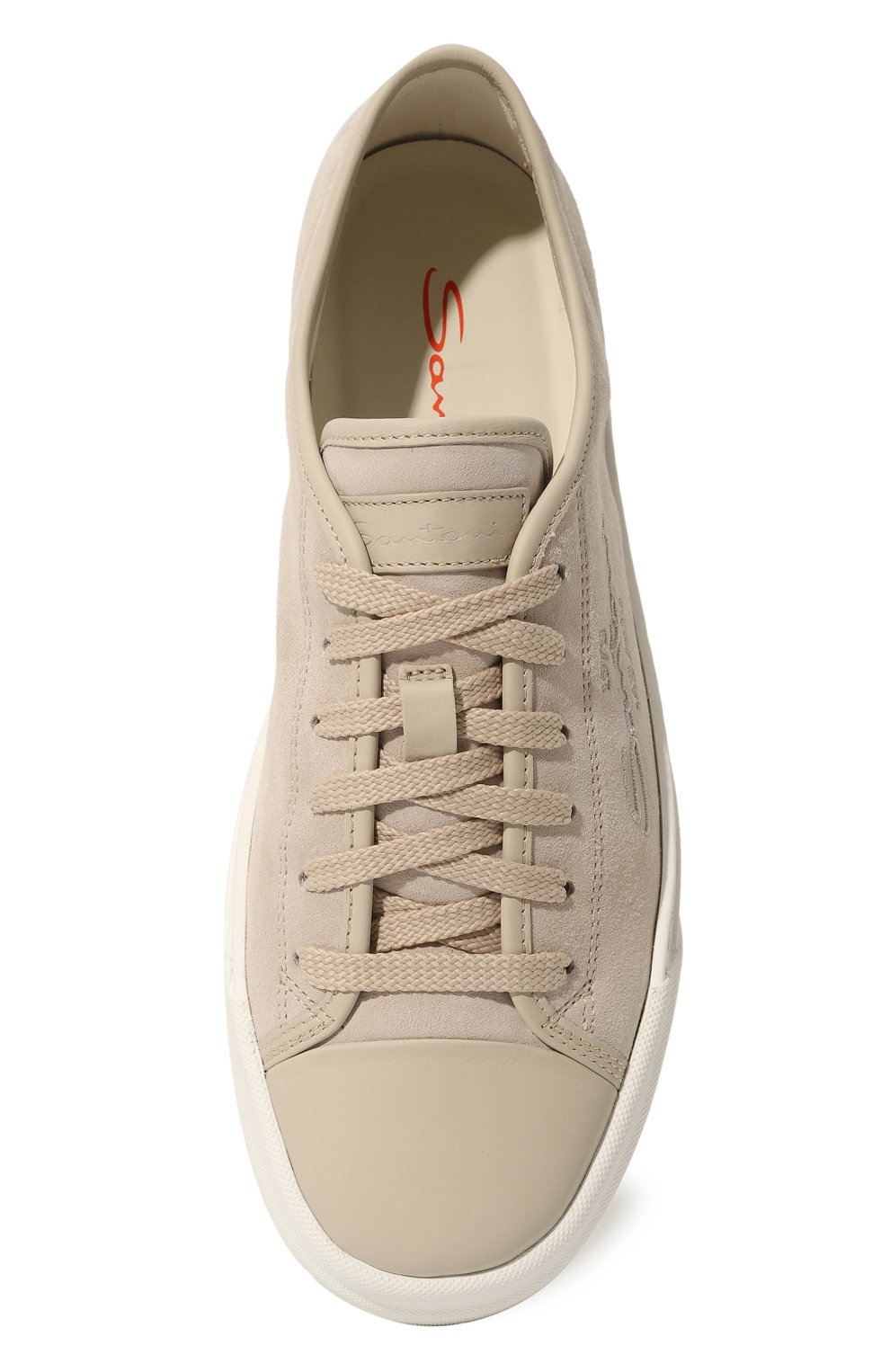 Замшевые кеды SANTONI, арт. WBGE61229BARGSL3I40, фото 6