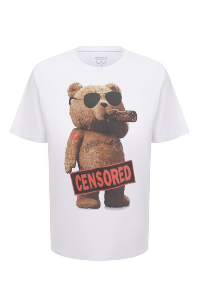 Мужская хлопковая футболка BISIBIGLIO, арт. TEDDY CENS LIFE/2212 RIF (C0TT0NE PESANTE)