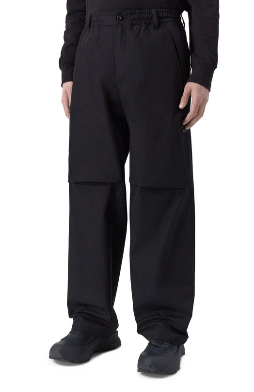 Хлопковые брюки C.P. Company 20CLPA040A/110542A Чёрный  20CLPA040A/110542A Фото 3