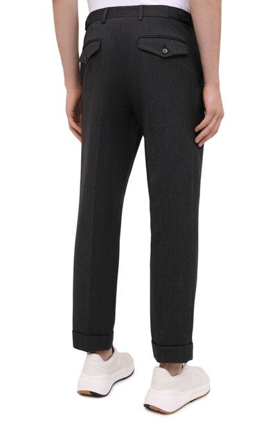 Шерстяные брюки DRIES VAN NOTEN, арт. 202-20950-1183, фото 5