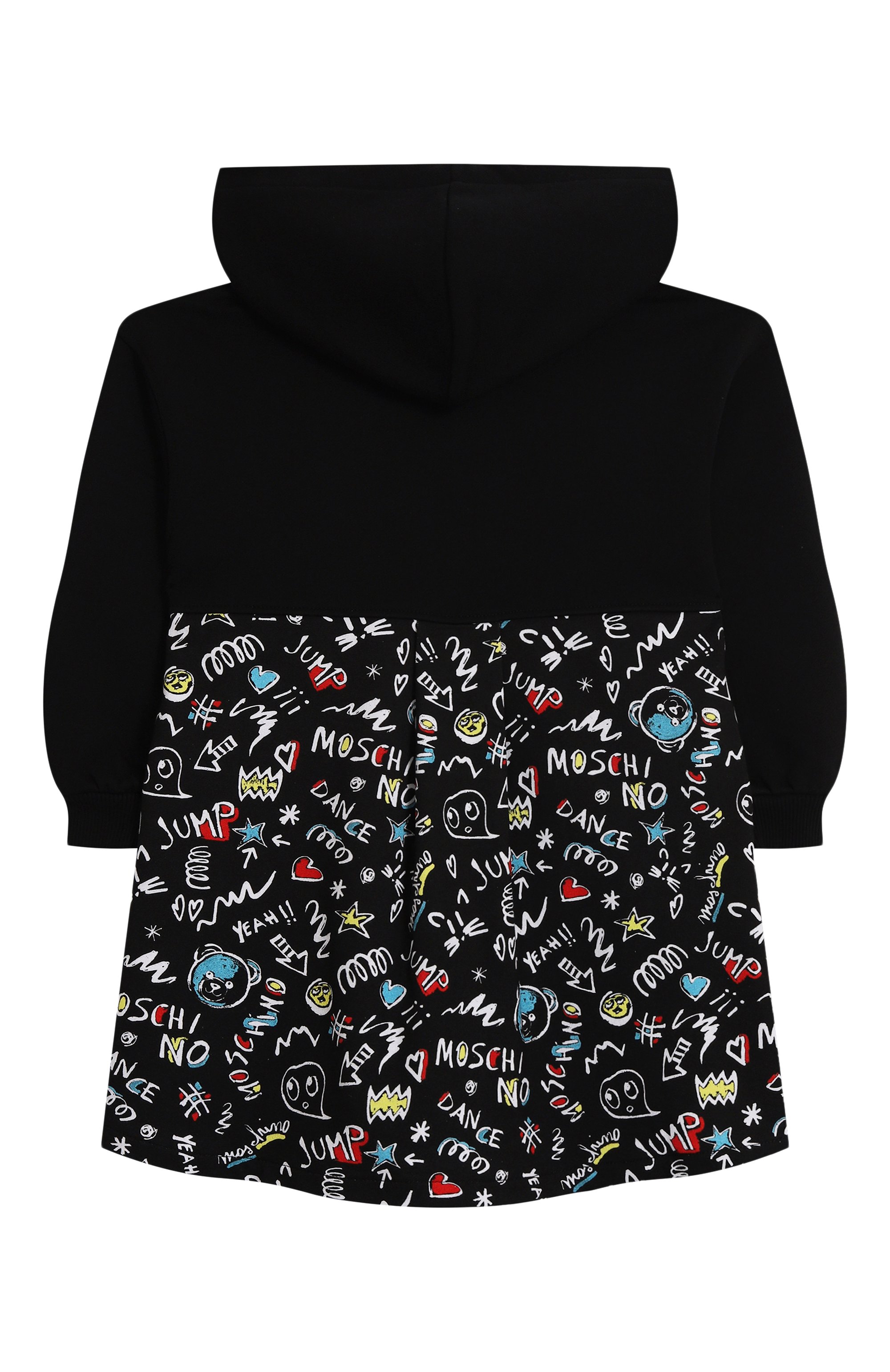 Хлопковое платье MOSCHINO, арт. HDV0H0/LCA77/4-8, фото 3