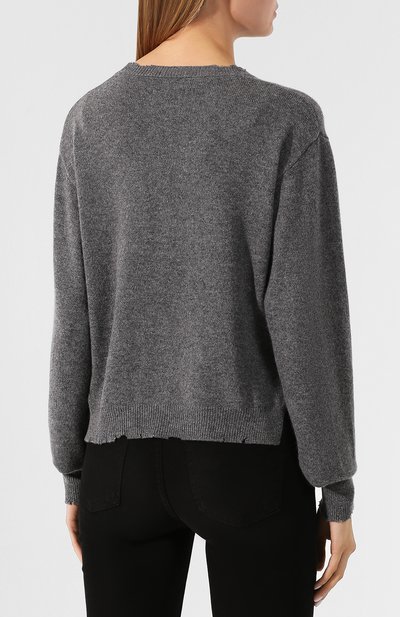 Кашемировый пуловер RTA, арт. WF9CS-850HTGR, фото 4