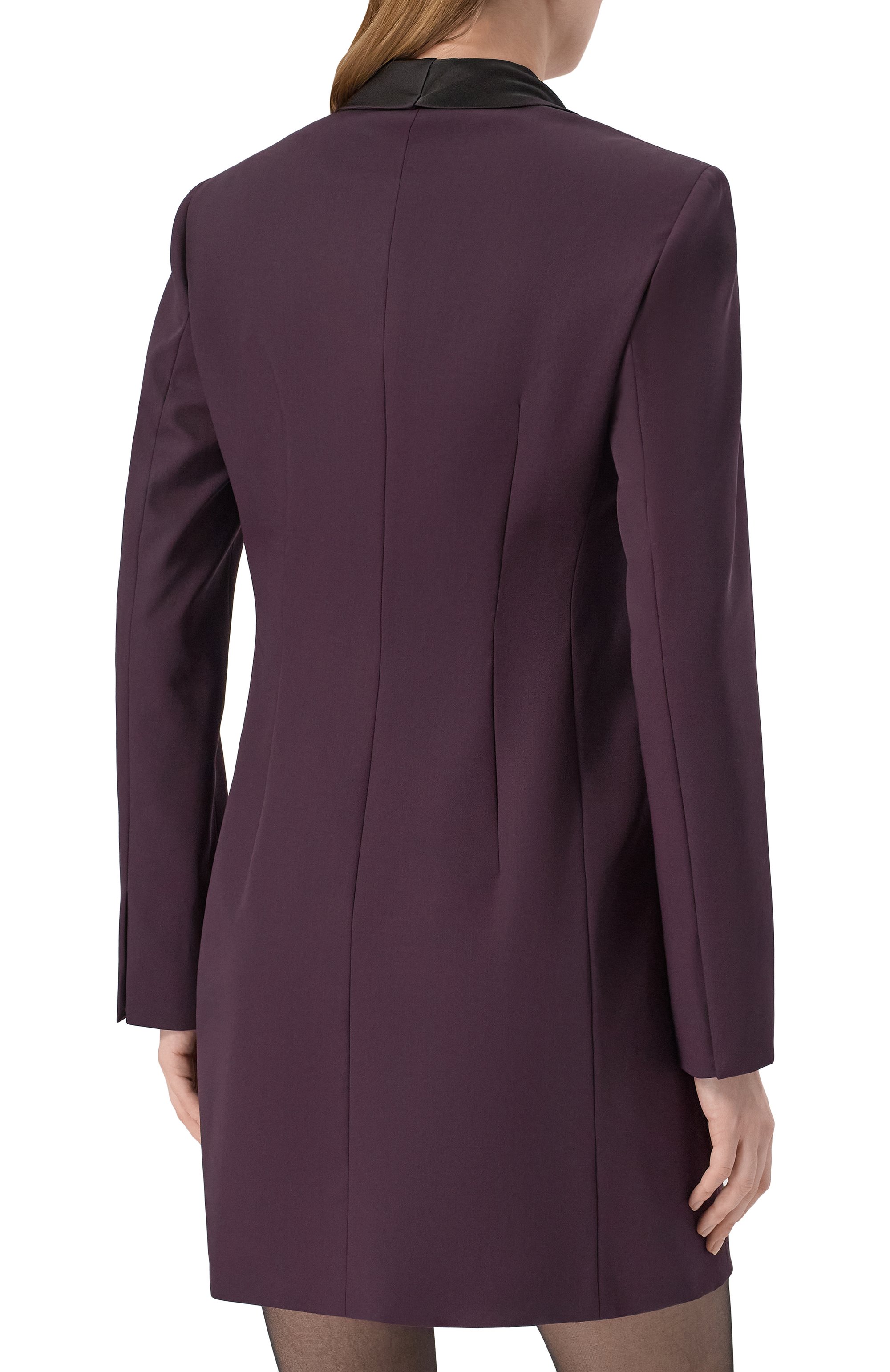 Шерстяное платье BOSS темно-фиолетового цвета по цене 59950 руб., арт. 50548104, фото 3 Шерстяное платье BOSS, арт. 50548104, фото 3