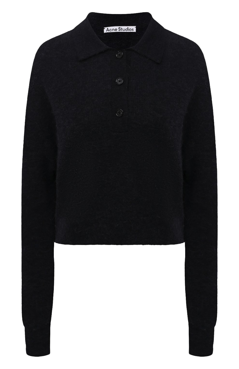 Шерстяной пуловер ACNE STUDIOS темно-серого цвета по цене 53300 руб., арт. A60247, фото 1 Шерстяной пуловер ACNE STUDIOS, арт. A60247, фото 1
