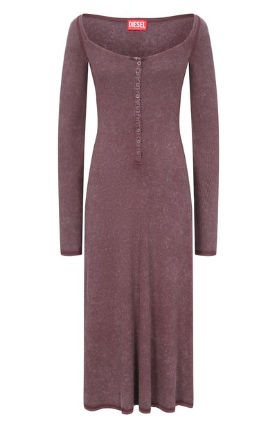 Женское платье из виско зы DIESEL, арт. A20963/0DCCQ