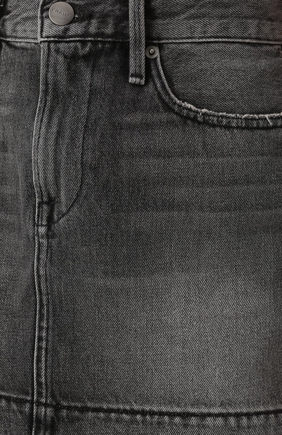 Джинсовая мини-юбка с потертостями FRAME DENIM, арт. RRSKRWR145, фото 5
