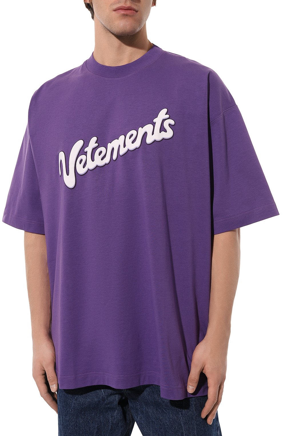 Хлопковая футболка VETEMENTS, арт. UE63TR101U, фото 7