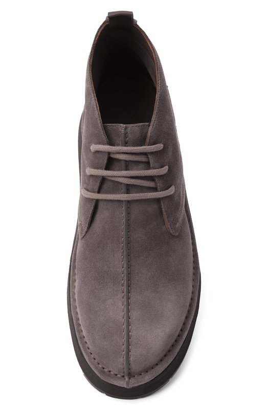 Замшевые ботинки Giorgio Armani GM002289/AF17617 Серый  GM002289/AF17617 Фото 6