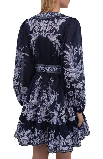 Хлопковое платье ZIMMERMANN, арт. 1469DALI, фото 4