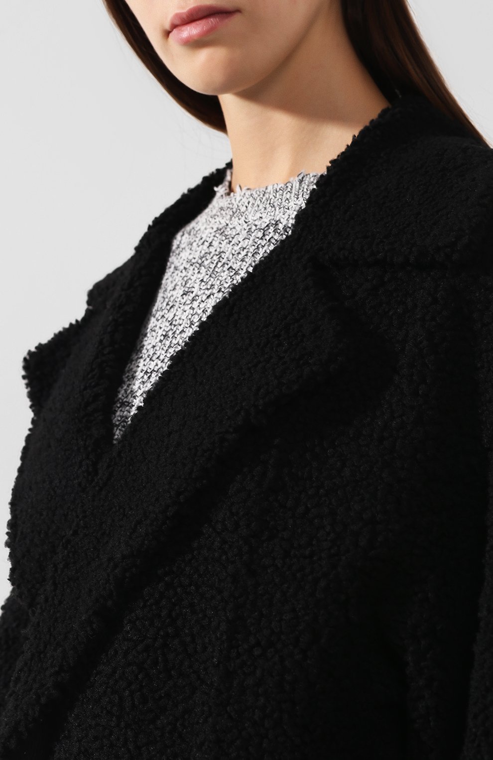 Двубортное пальто из овчины ANNE VEST, арт. AW18/01/203/01/C0ZE, фото 5