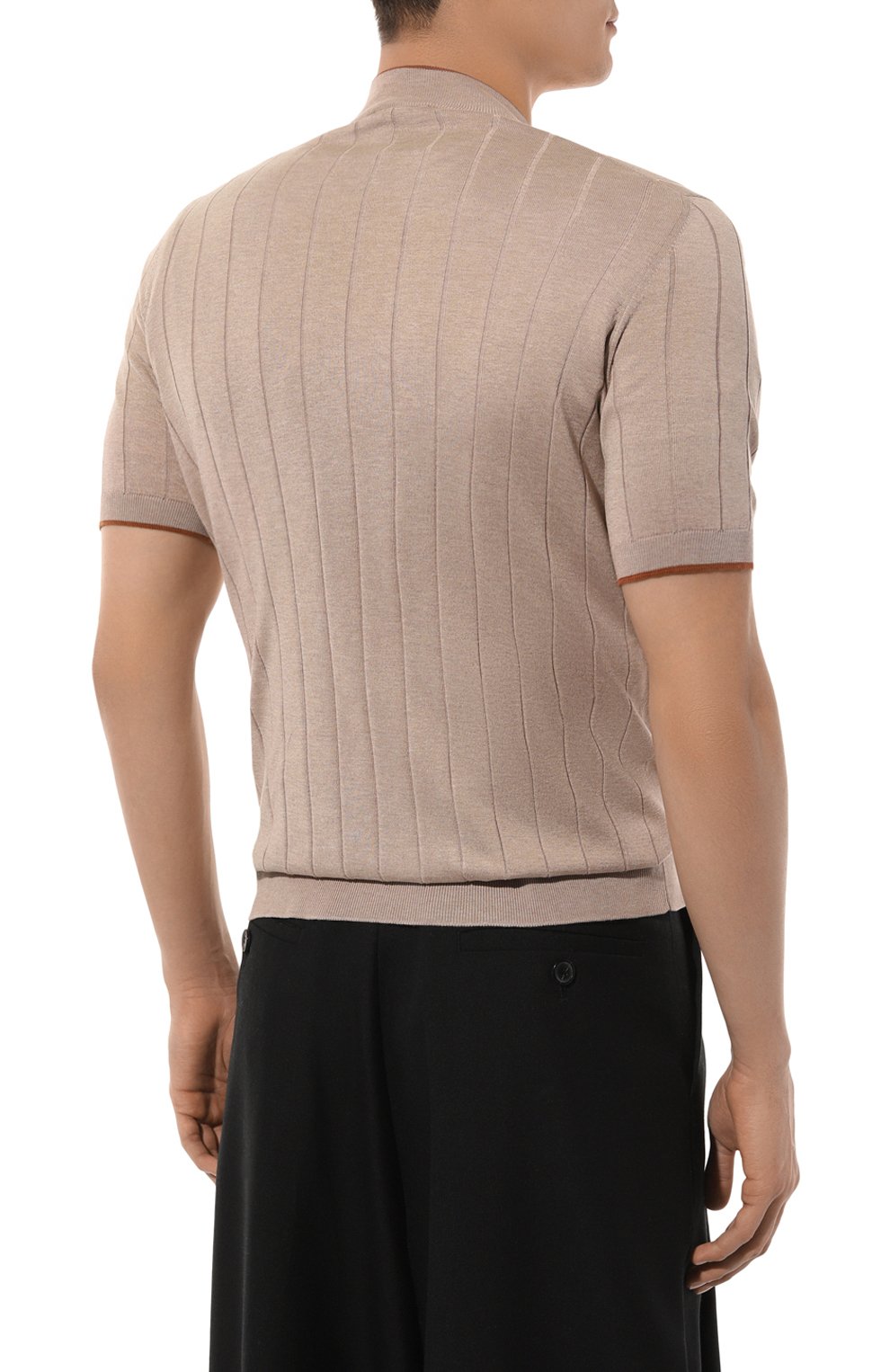 Шелковый джемпер ANDREA CAMPAGNA, арт. 43107/23510, фото 4