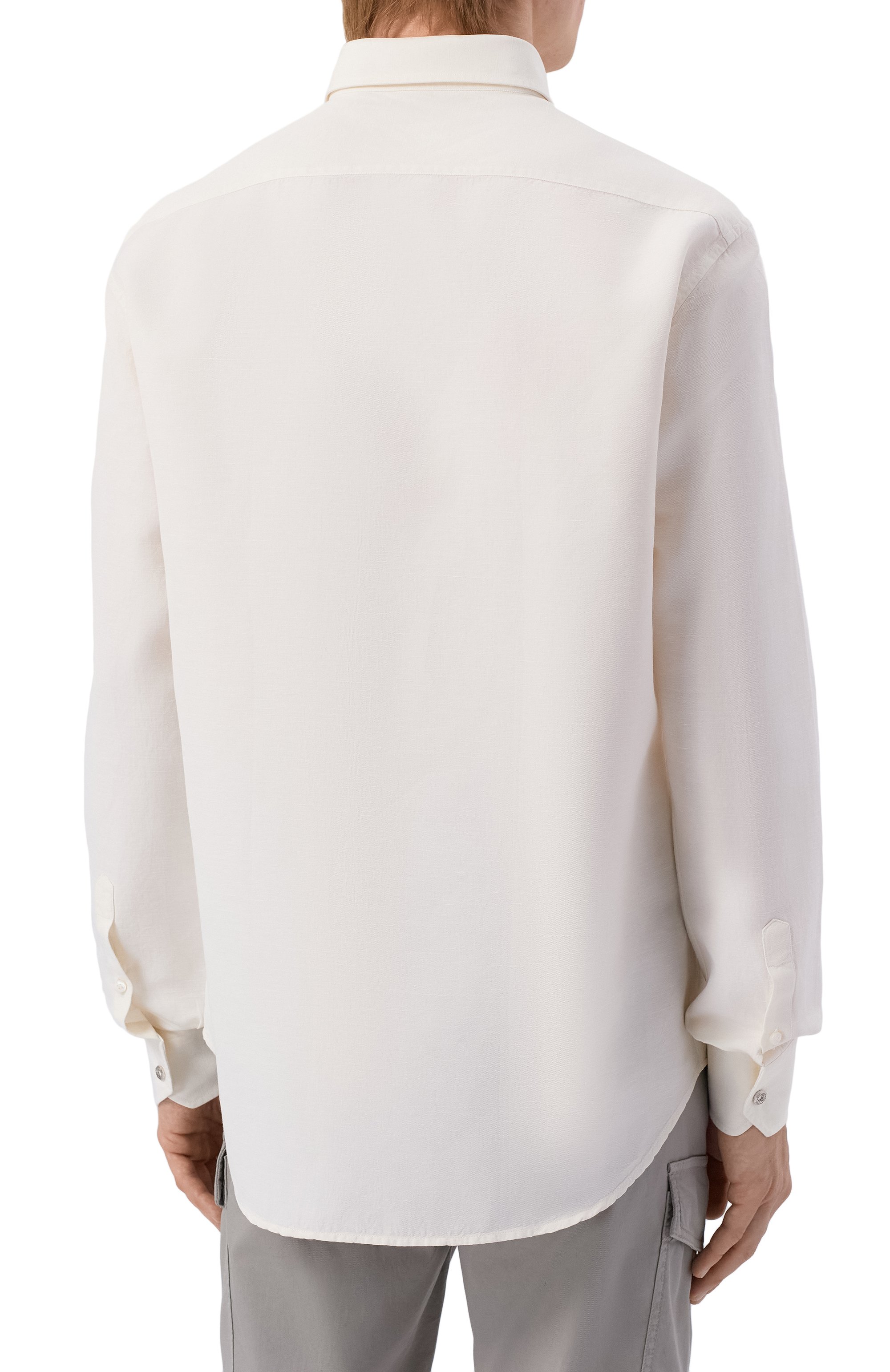 Рубашка из хлопка и льна STEFANO RICCI, арт. MC007956/BX2928, фото 4