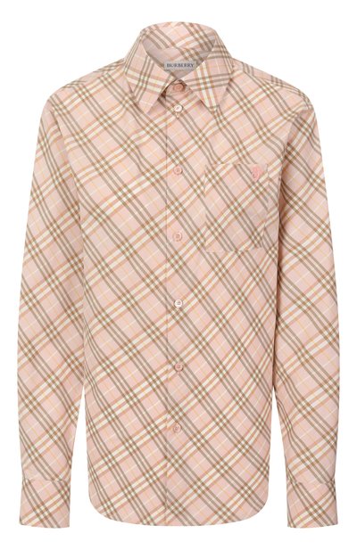 Женская хлопковая рубашка BURBERRY, арт. 8101134
