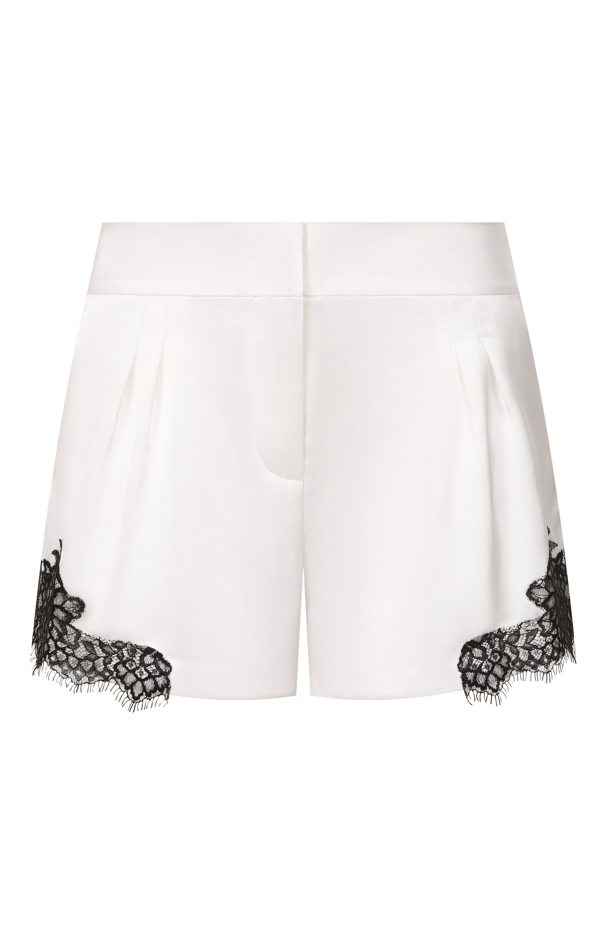 Атласные шорты IRO белого цвета по цене 42400 руб., арт. WP30NYNA, фото 1 Атласные шорты IRO, арт. WP30NYNA, фото 1