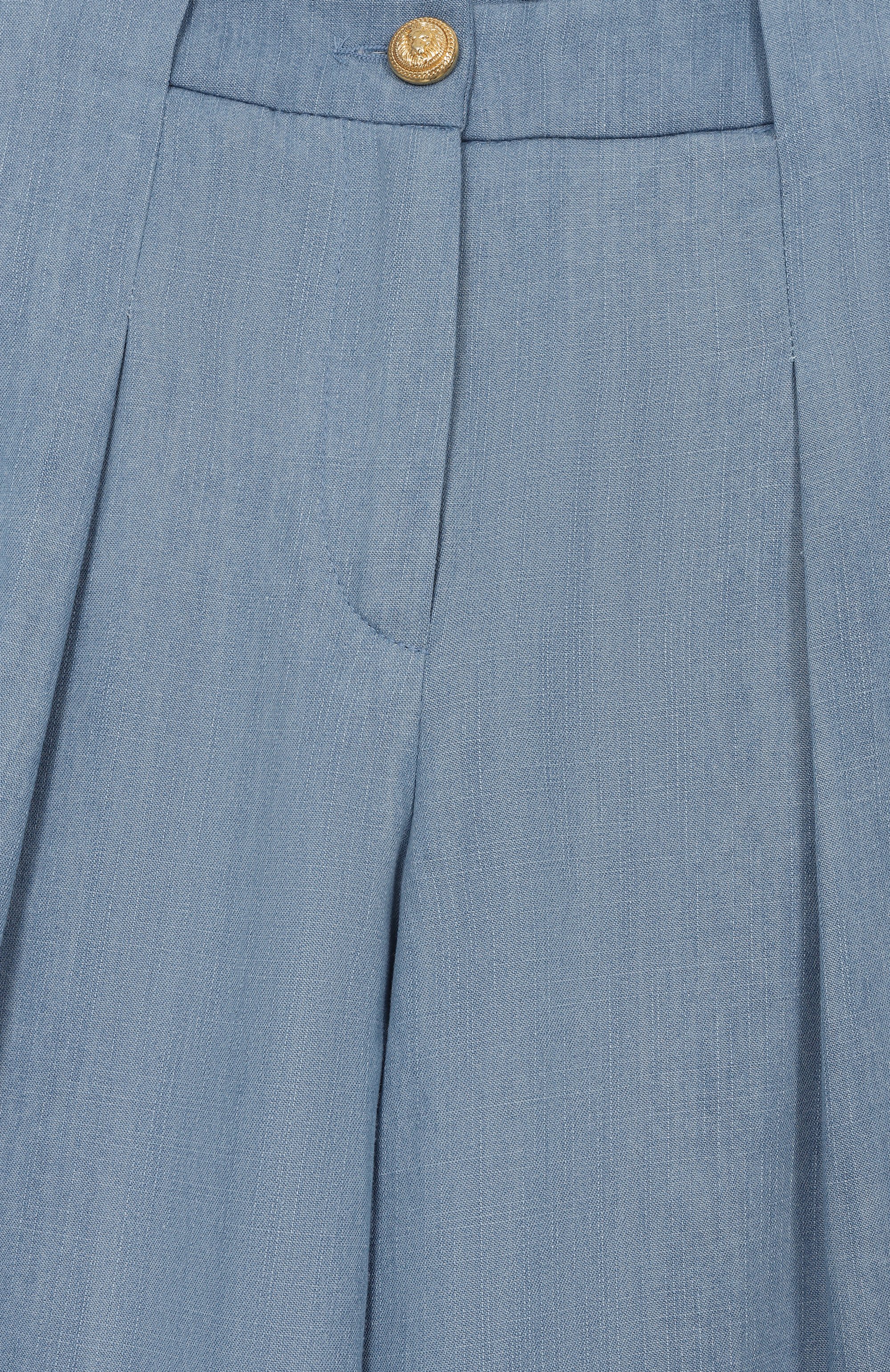 Брюки из хлопка и лиоцелла BALMAIN, арт. BY6B71, фото 3