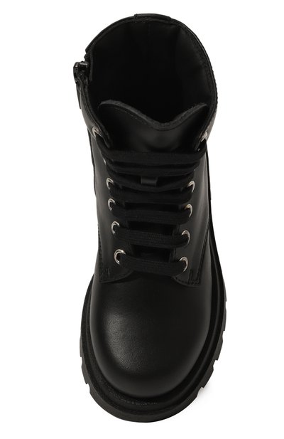 Кожаные ботинки MOSCHINO, арт. 78769/VAR2/18-27, фото 4