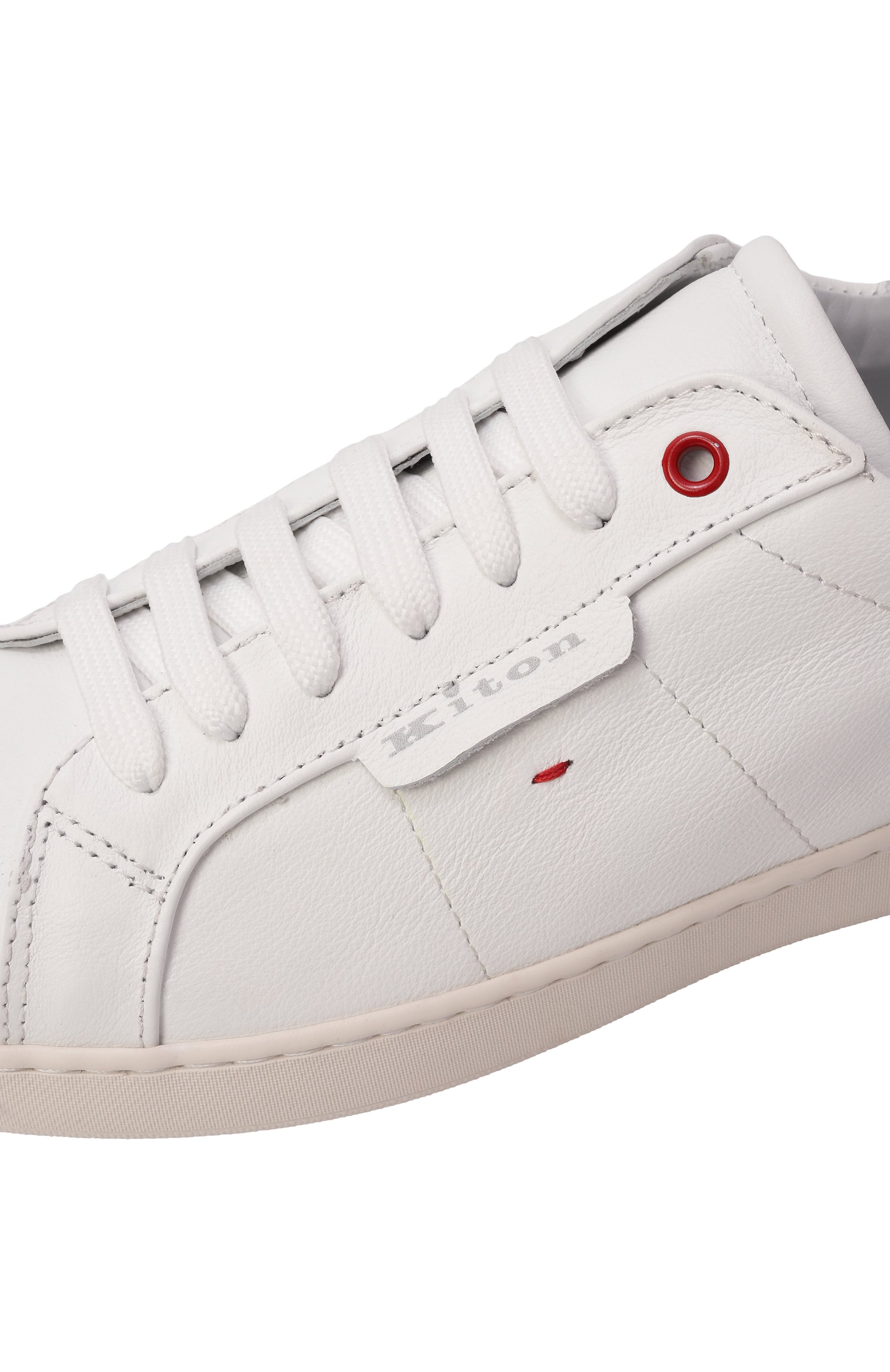 Кожаные кеды KITON, арт. DSSSINN0117301, фото 7