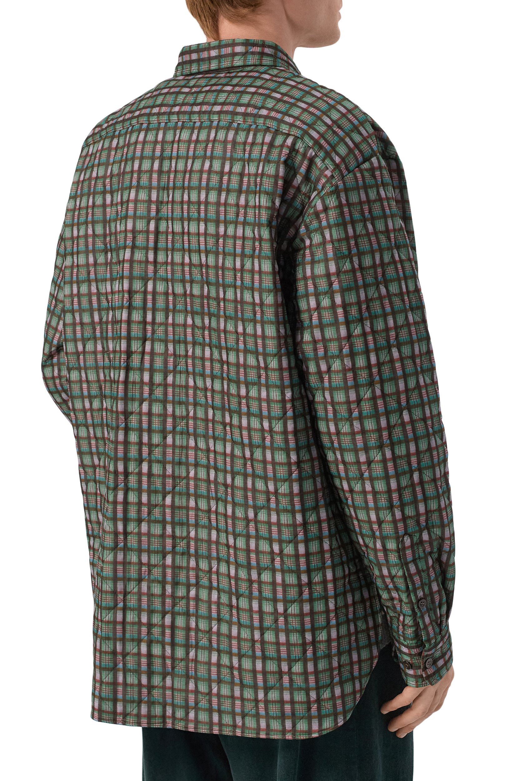 Хлопковая куртка-рубашка DRIES VAN NOTEN, арт. 020717/4501, фото 4