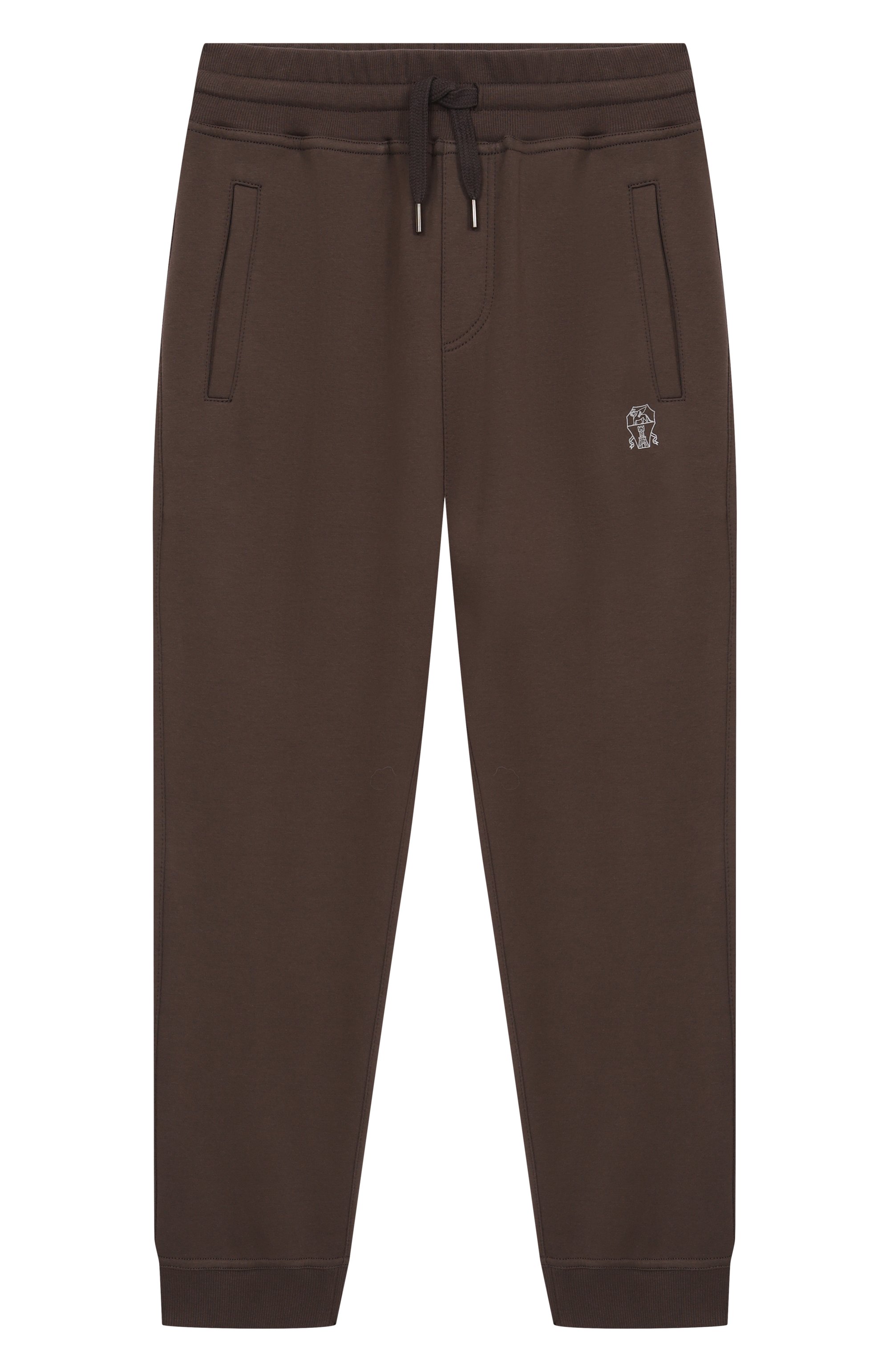 Хлопковые джоггеры BRUNELLO CUCINELLI, арт. BW863E347C, фото 1