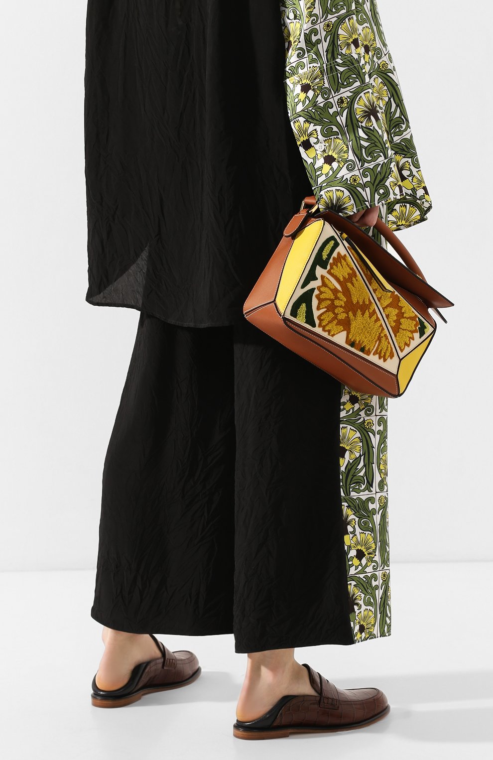 Сумка puzzle floral small LOEWE, арт. 303.30.S21, фото 2