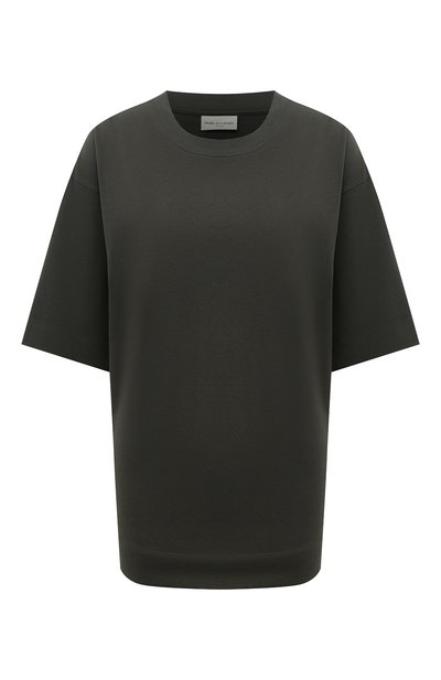 Женская хлопковая футболка DRIES VAN NOTEN, арт. 212-011155-3604