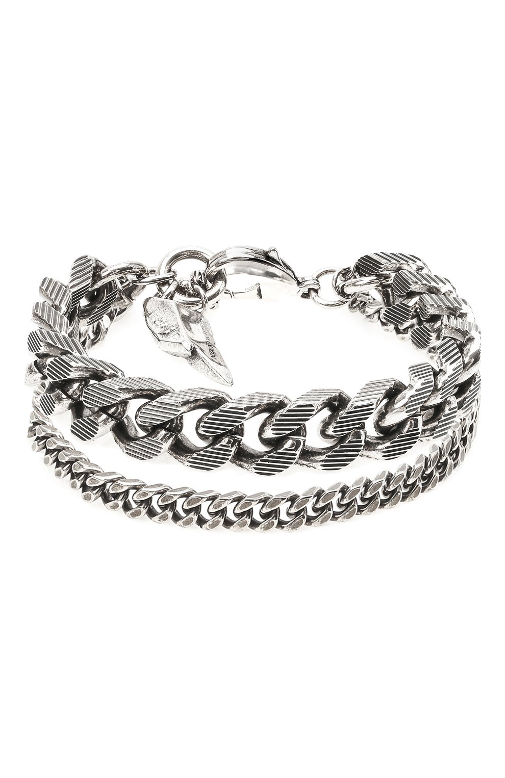 Браслет ALEXANDER MCQUEEN серебряного цвета по цене 67950 руб., арт. 634061/J160Y, фото 1 Браслет ALEXANDER MCQUEEN, арт. 634061/J160Y, фото 1