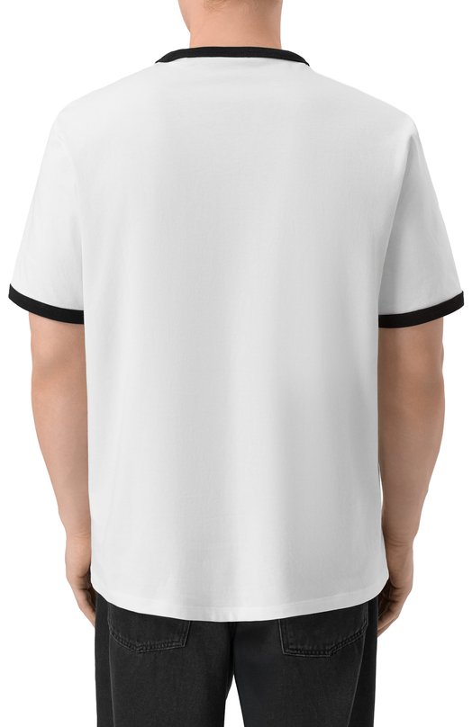 Хлопковая футболка HUGO 50556545 Белый  50556545 Фото 4