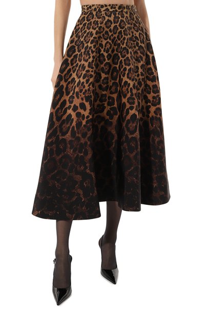 Шелковая юбка VALENTINO, арт. 3B3RAA23814, фото 3