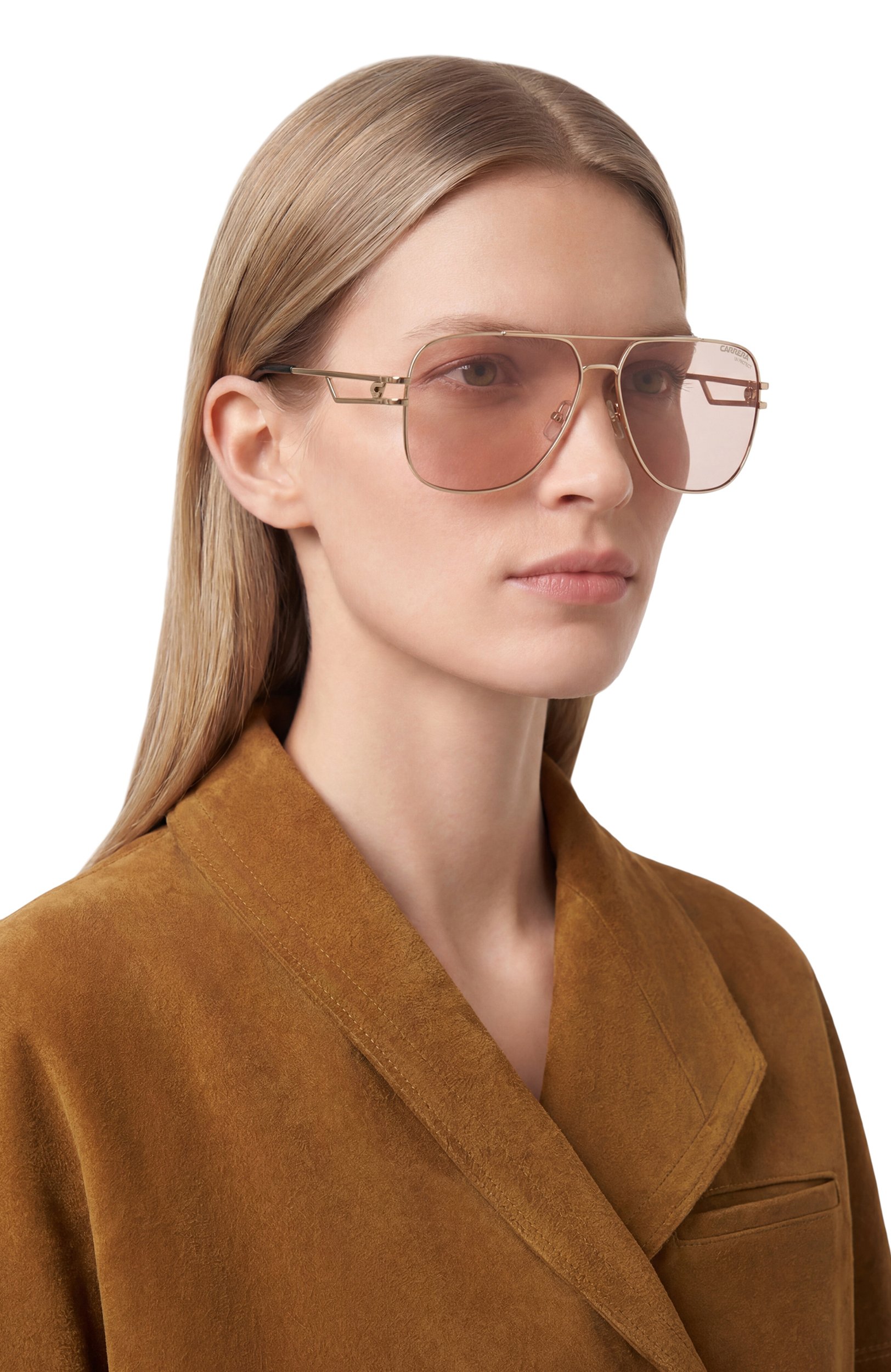 Солнцезащитные очки CARRERA бежевого цвета по цене 23950 руб., арт. CARRERA 3100 J5G, фото 2 Солнцезащитные очки CARRERA, арт. CARRERA 3100 J5G, фото 2