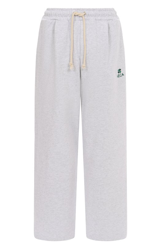 Хлопковые брюки AECA WHITE AWCMFWBDBPLSO001C0.LIGHT GREY (M) Серый AWCMFWBDBPLSO001C0.LIGHT GREY (M)