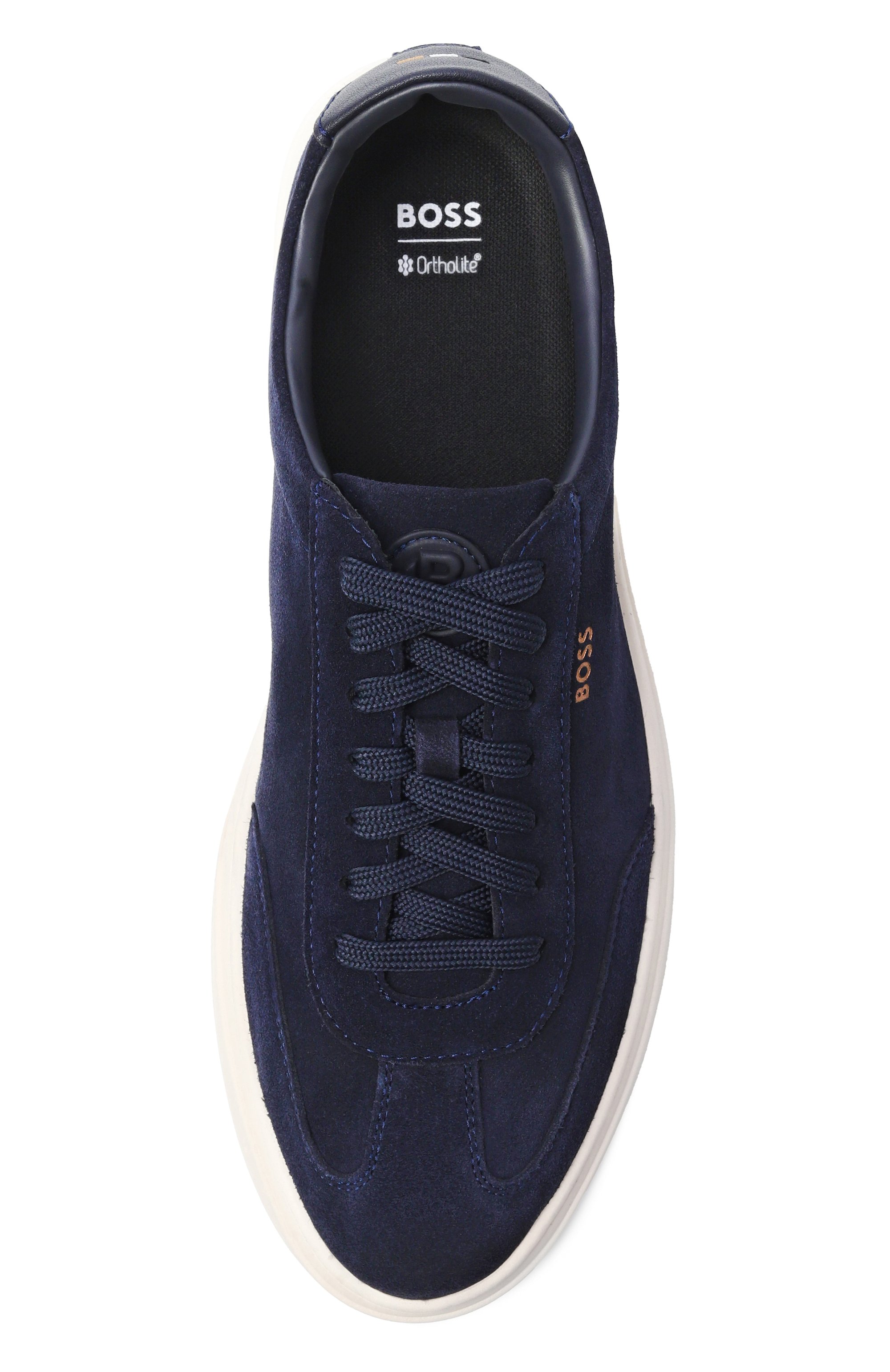 Замшевые кеды kieran BOSS, арт. 50554611, фото 6