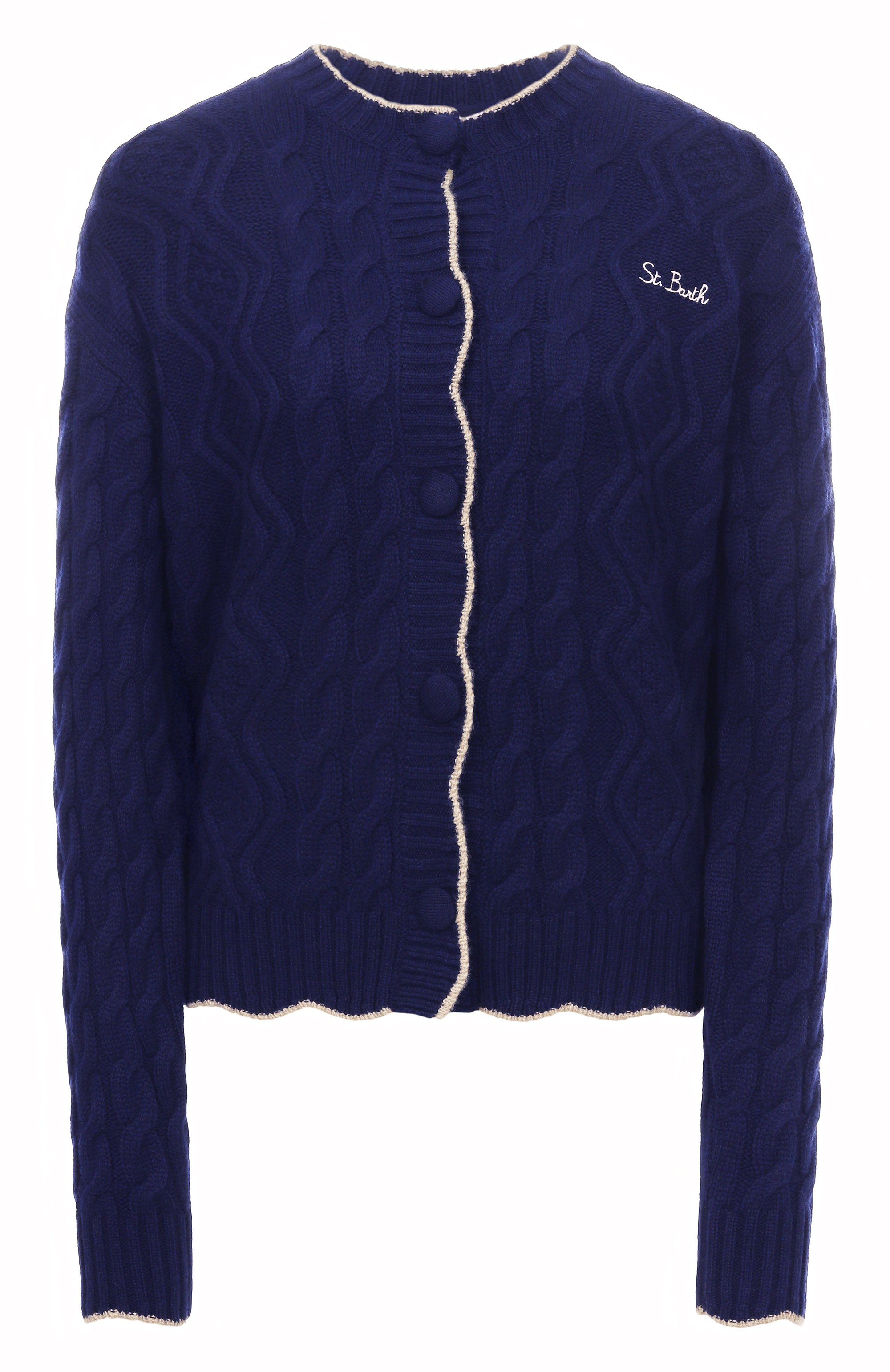 Кардиган из шерсти и вискозы MC2 SAINT BARTH, арт. MLE002-03733I/MALLERY, фото 1