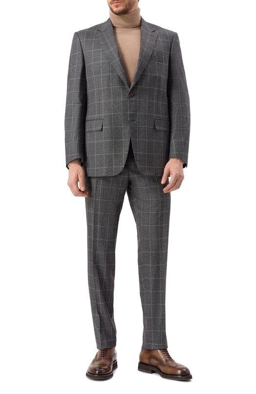 Шерстяной костюм Canali 11280/19/BF01207 Серый  11280/19/BF01207 Фото 2
