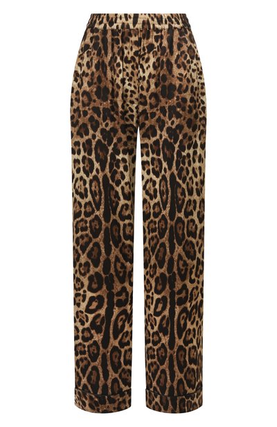 Женские шелковые брюки DOLCE & GABBANA, арт. FTAMPT/FSAXY