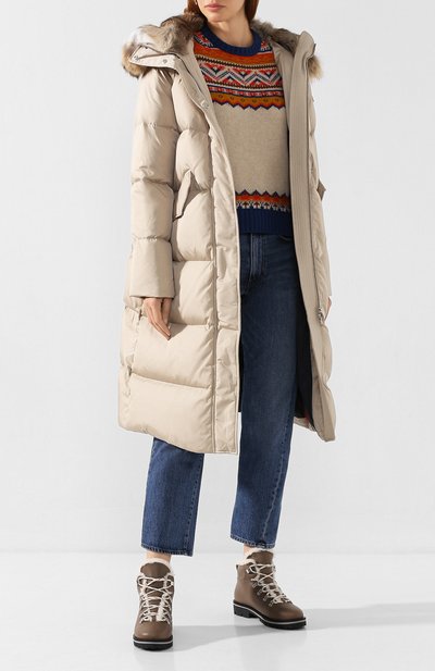 Пуховик с меховой отделкой капюшона LEMPELIUS, арт. 3000/242RC, фото 2