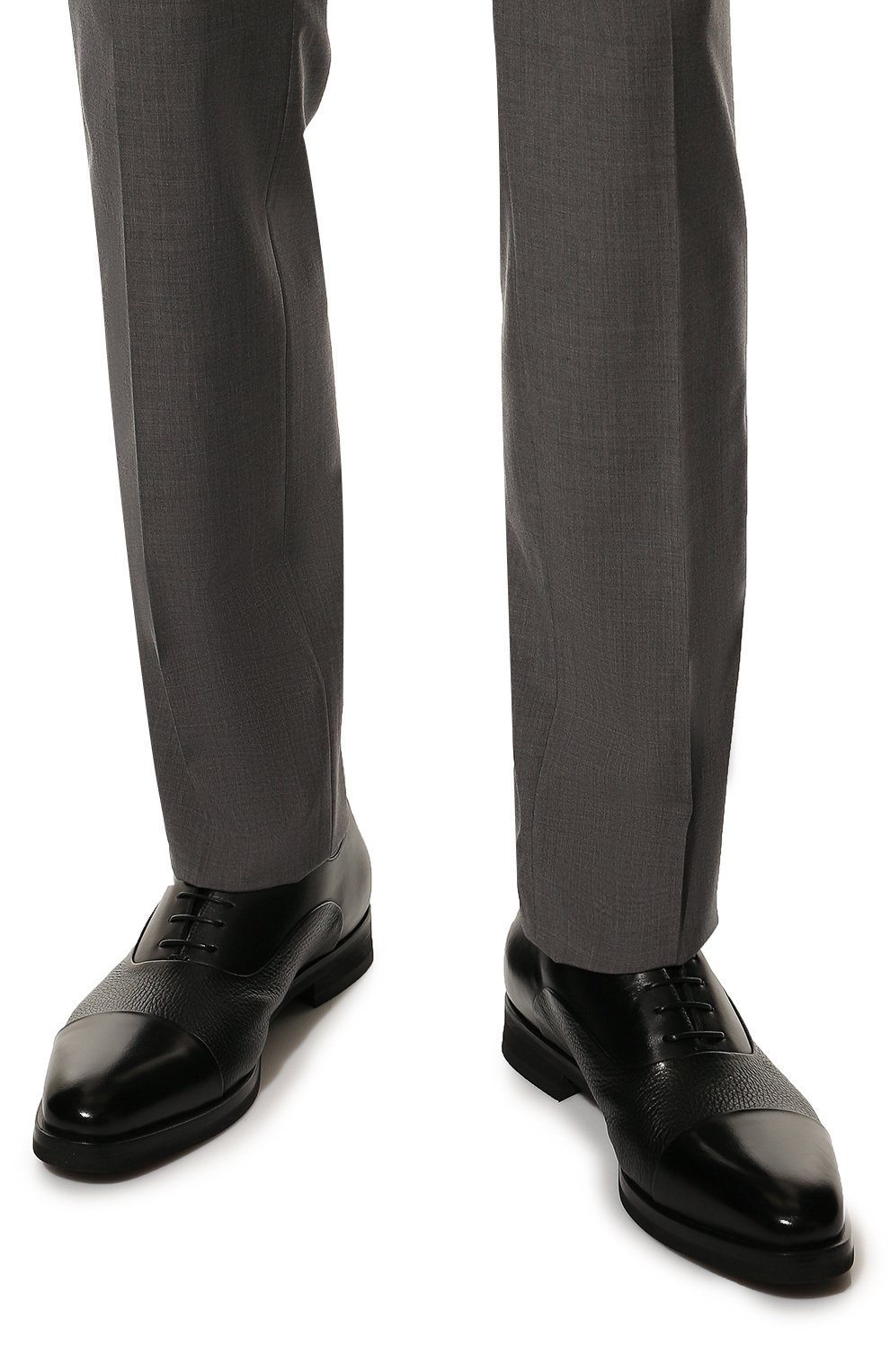 Кожаные оксфорды BARRETT, арт. 192U043.3/VITELL0, фото 3