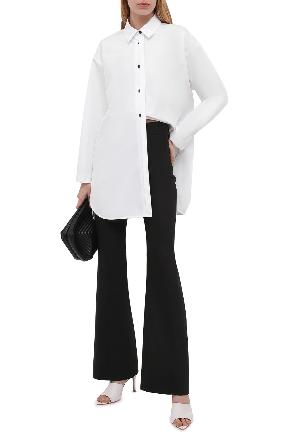 Хлопковая рубашка JIL SANDER, арт. JSCT603105-WT244200, фото 2