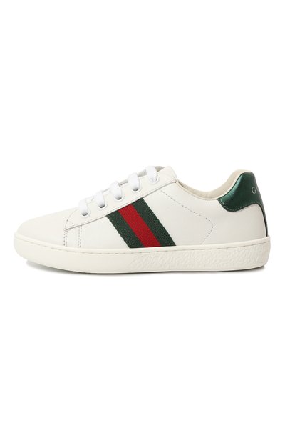 Кожаные кеды ace GUCCI, арт. 433148 CPWE0, фото 2