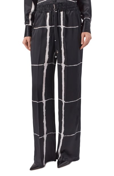 Атласные брюки KITON, арт. D48122K0873G06, фото 3