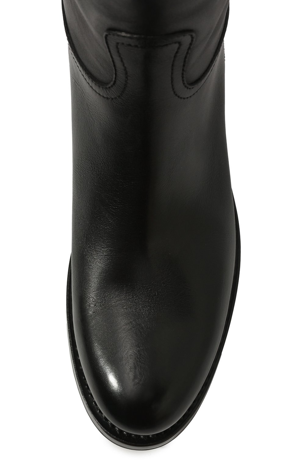 Кожаные сапоги PRADA, арт. 1W175M-34A-F0002-D030, фото 6