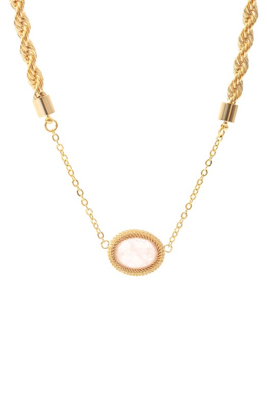 Колье Crystalline Jewellery 205 Розовый  205 Фото 3