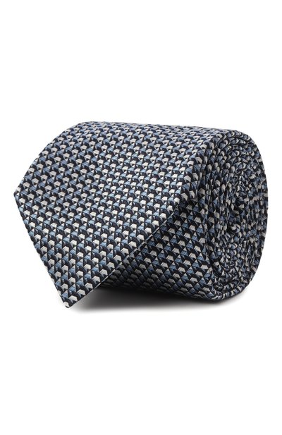 Мужской шелковый галстук ZEGNA, арт. 1P8/Z8D84TA8