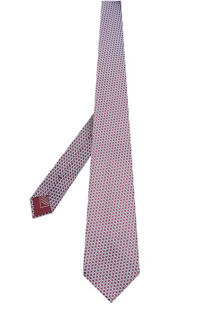 Шелковый галстук BRIONI бордового цвета по цене 22400 руб., арт. 062H00/08411, фото 2 Шелковый галстук BRIONI, арт. 062H00/08411, фото 2