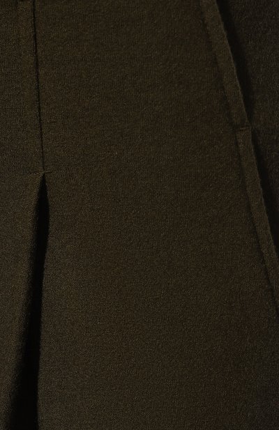 Шерстяные брюки WINDSOR темно-зеленого цвета по цене 58100 руб., арт. 52 DH854H 10001443, фото 5 Шерстяные брюки WINDSOR, арт. 52 DH854H 10001443, фото 5