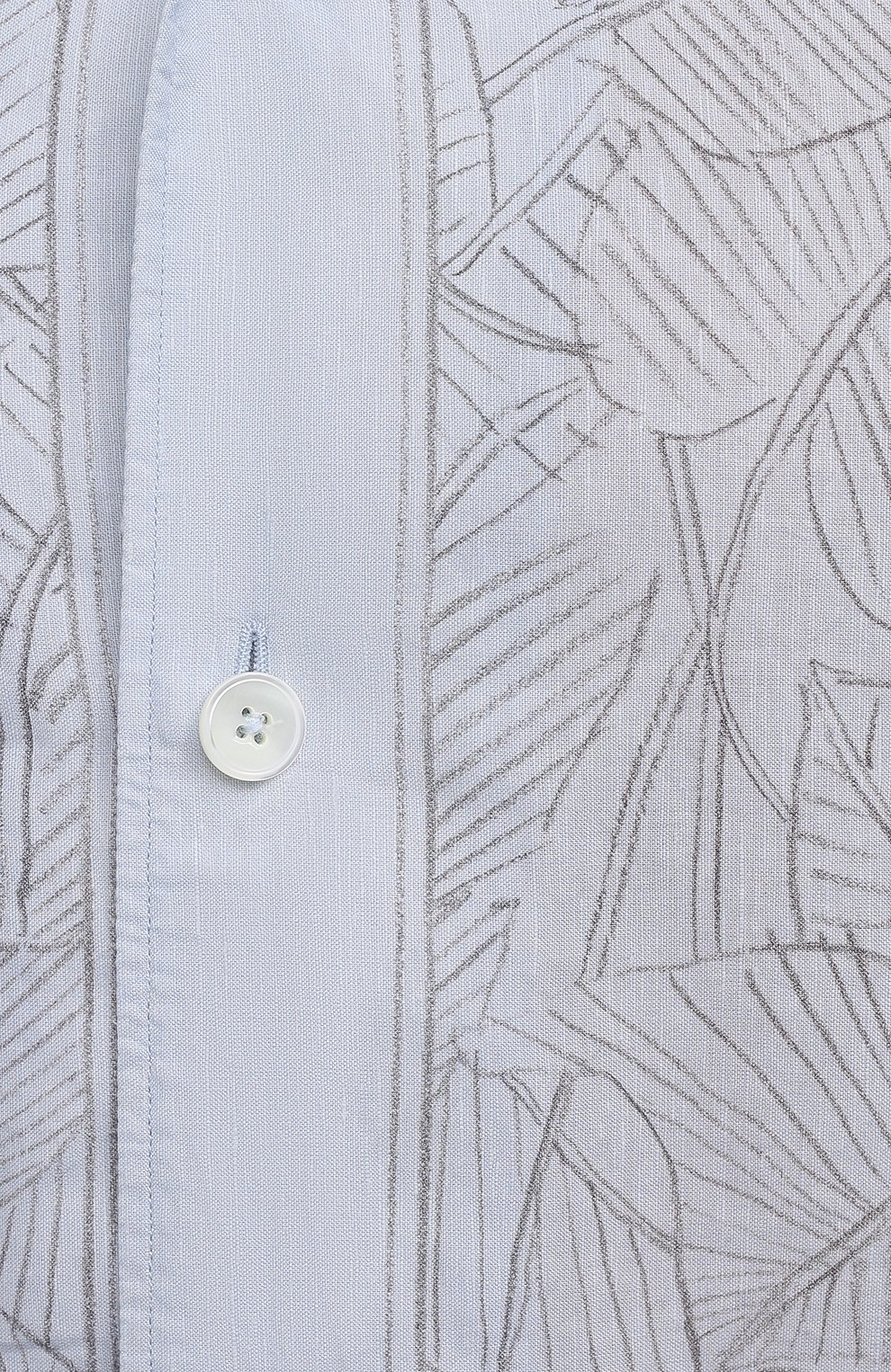 Рубашка изо льна и хлопка ZEGNA, арт. UWX39/SCP3, фото 5